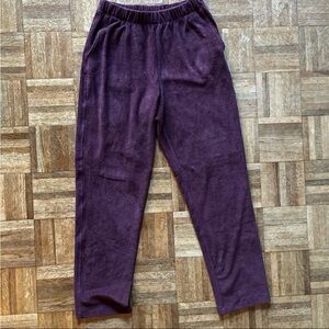 Lands' End burgundy pants size small